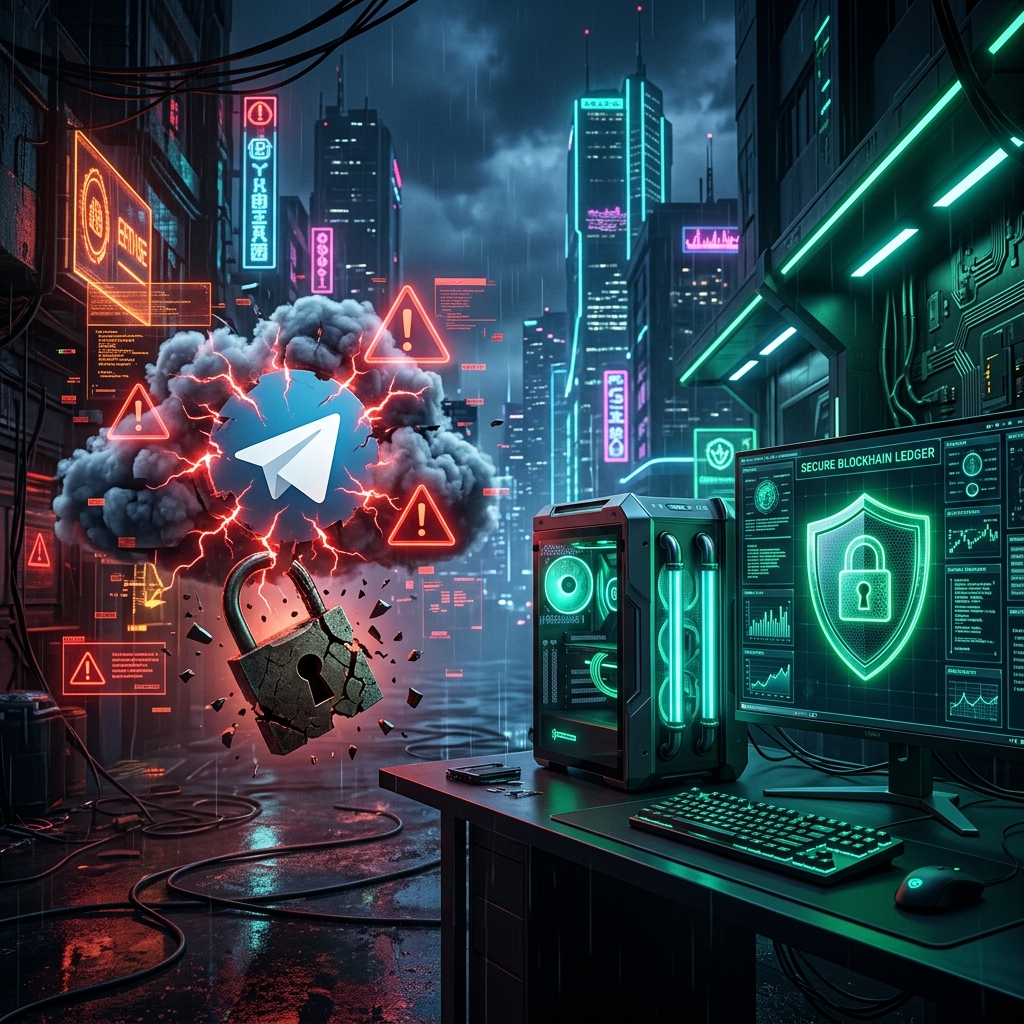 Telegram Trading Bots vs. Local Desktop Clients: Why Your Private Keys Are Never Safe in the Cloud